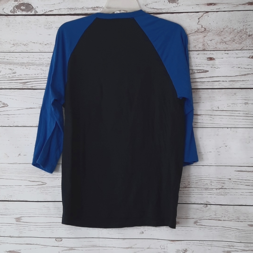 Women's Bella Canvas Fish 3/4 Sleeve T-Shirt - Picture 2 of 3